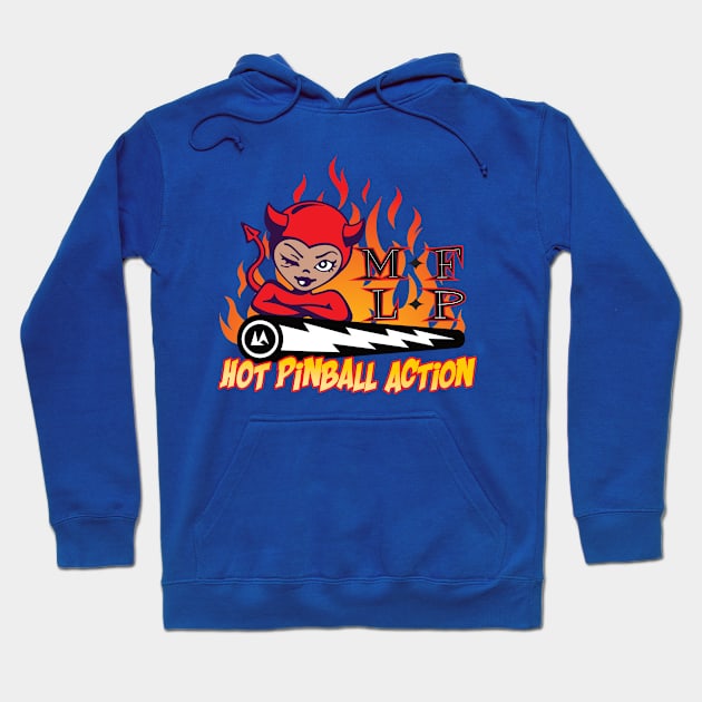 2-sided MFLP Hot Pinball Action Hoodie by amelinamel